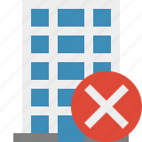 building, business, cancel, company, estate, house, office