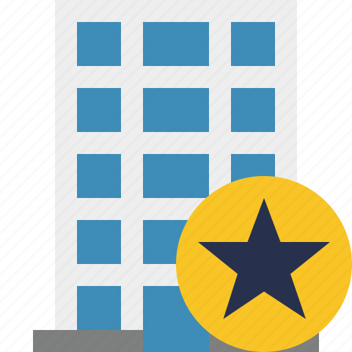 Building, business, company, estate, house, office, star icon - Download on Iconfinder
