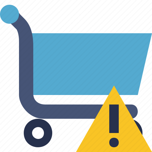 Buy, cart, ecommerce, shop, shopping, warning icon - Download on Iconfinder