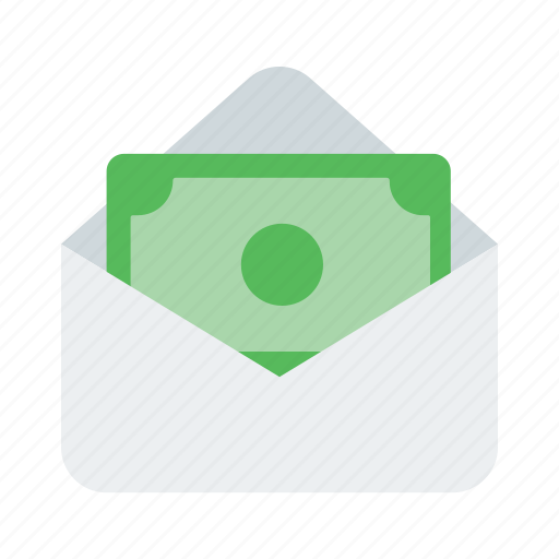 Cash, dollar, letter, money, payment, send icon - Download on Iconfinder