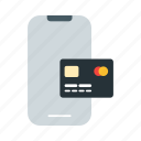 card, credit, mobile, payment