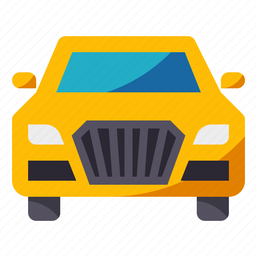 Automobile, car, front, vehicle, view icon - Download on Iconfinder