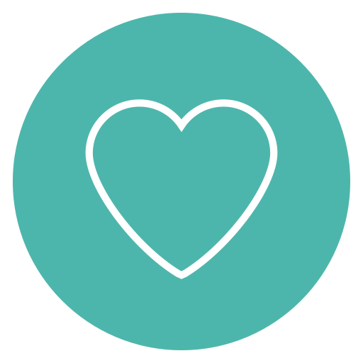 Circle, content, favorite, heart, love icon - Free download