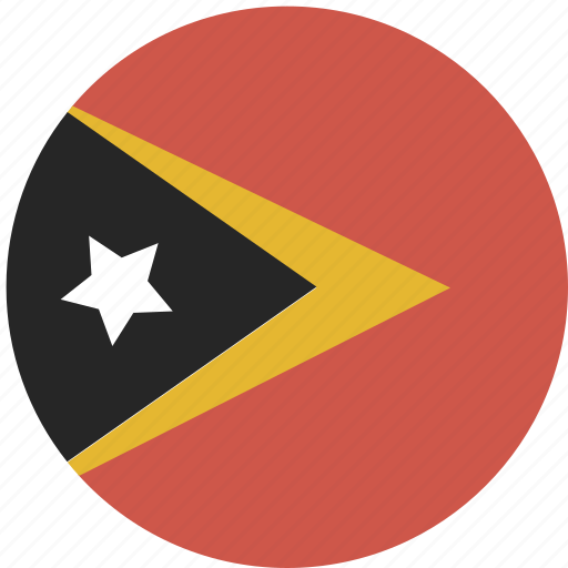 Circle, east, timor, flag icon - Download on Iconfinder