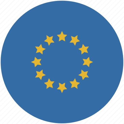 Eu, europe, circle, flag icon - Download on Iconfinder