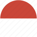 circle, indonesia, flag