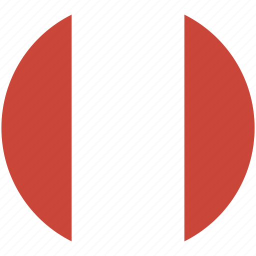 Circle, flag, peru icon - Download on Iconfinder