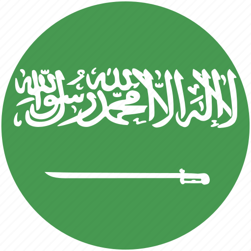 Arabia, circle, flag, saudi icon - Download on Iconfinder