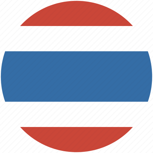 Thailand, circle, flag icon - Download on Iconfinder