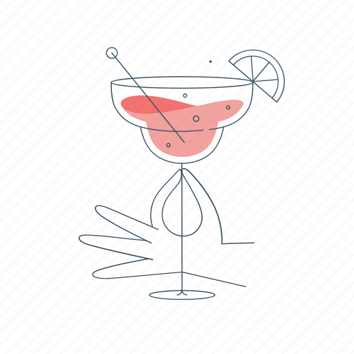 Cocktail, coctail, margarita, alcohol, drink, glass, beverage icon - Download on Iconfinder
