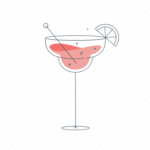 Cocktail, glass, cocktails, ice, margarita, beverage, cold icon - Download on Iconfinder
