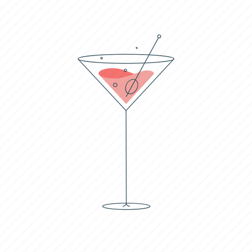 Cocktail, glass, cocktails, tropical, beverage, drink, alcohol icon - Download on Iconfinder
