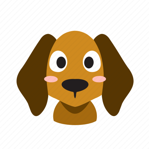 Animal, cute, dog, domestic, front, head, pet icon - Download on Iconfinder