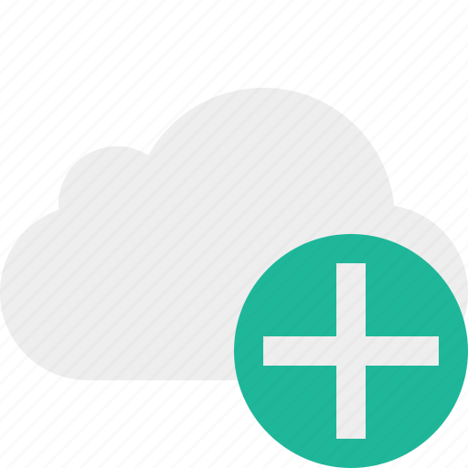 Add, cloud, network, storage, weather icon - Download on Iconfinder