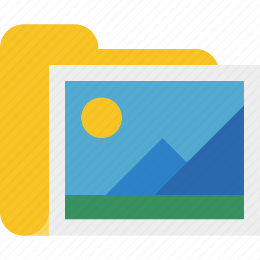 Folder, gallery, images, media, pictures icon - Download on Iconfinder