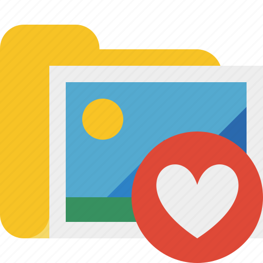 Favorites, folder, gallery, images, media, pictures icon - Download on Iconfinder