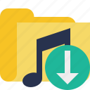 audio, download, folder, media, music, songs