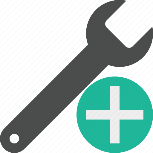 Add, repair, spanner, tool, wrench icon - Download on Iconfinder