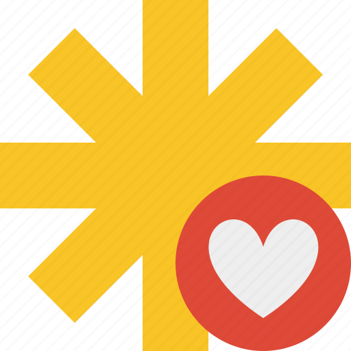 Asterisk, favorites, password, pharmacy, star, yellow icon - Download on Iconfinder