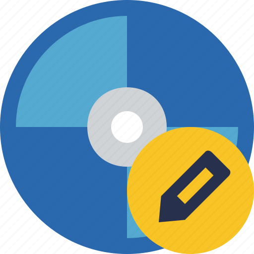 Bluray, compact, digital, disc, disk, dvd, edit icon - Download on Iconfinder