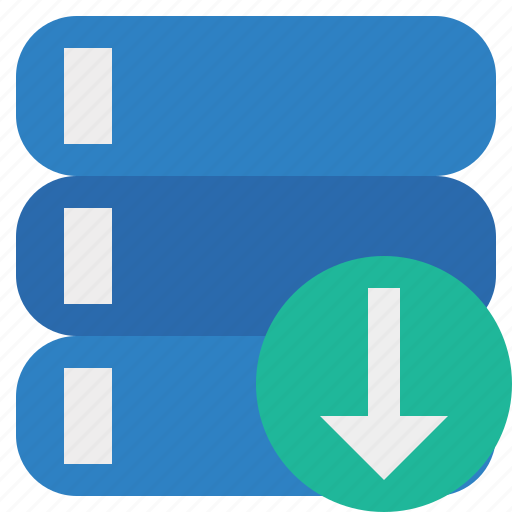 Data, database, download, server, storage icon - Download on Iconfinder