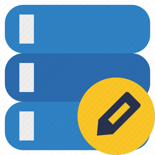 Data, database, edit, server, storage icon - Download on Iconfinder