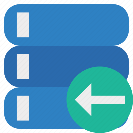 Data, database, previous, server, storage icon - Download on Iconfinder