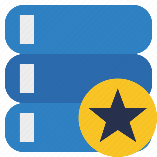 Data, database, server, star, storage icon - Download on Iconfinder
