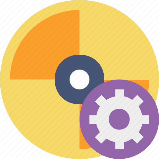 Cd, disc, disk, dvd, settings icon - Download on Iconfinder