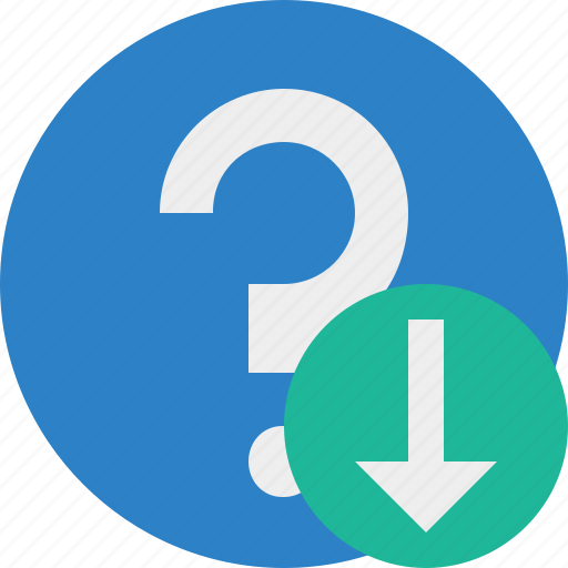 Download, faq, help, question, support icon - Download on Iconfinder