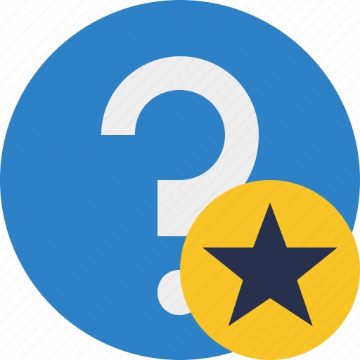Faq, help, question, star, support icon - Download on Iconfinder