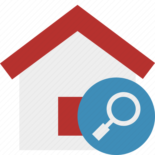 Address, building, home, house, search icon - Download on Iconfinder