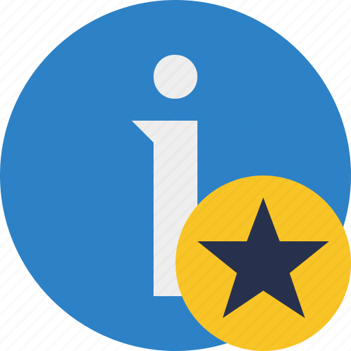 About, data, details, help, information, star icon - Download on Iconfinder