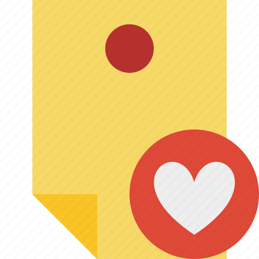 Document, favorites, memo, note, pin, reminder, sticker icon - Download on Iconfinder