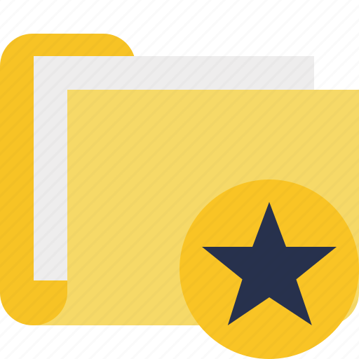 Category, documents, file, folder, star icon - Download on Iconfinder