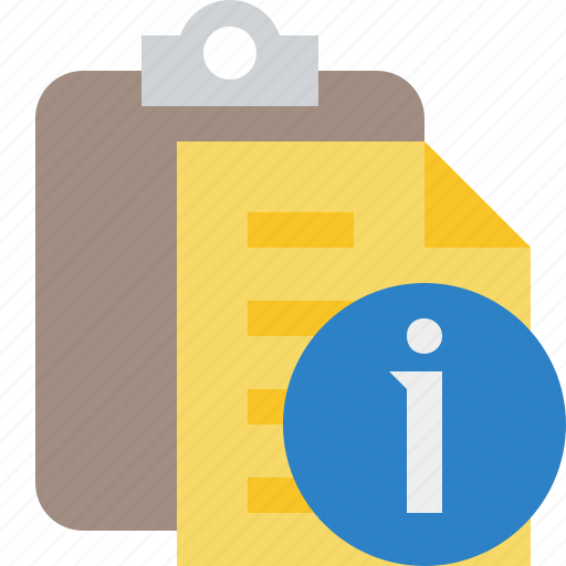 Clipboard, copy, information, paste, task icon - Download on Iconfinder
