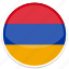 armenia, flag, am, circle, country, world, flags 