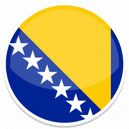 Bosnian, flag, nation, national, country, world, flags icon - Download on Iconfinder
