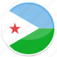flag, djibouti, world, flags, national, country, nation 