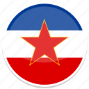 flag, yugoslavia, ex, nation, country, world, flags 