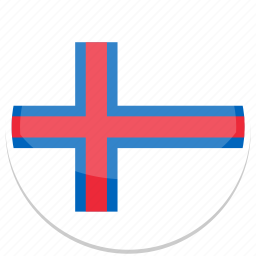 Islands, faroe, flag, flags, circle, country, nation icon - Download on Iconfinder