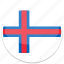islands, faroe, flag, flags, circle, country, nation 