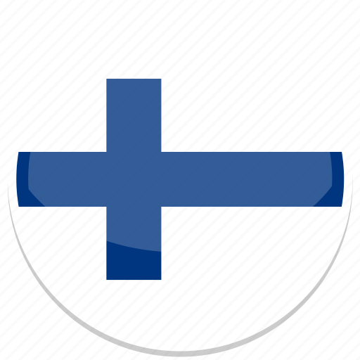 Finland, circle, flags, flag, country, nation, world icon - Download on Iconfinder