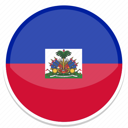 Circle, flags, flag, haiti, national, world, country icon - Download on Iconfinder
