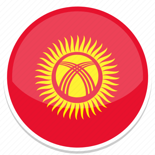 Kyrgyzstan, flags, flag, world, nation, country, national icon - Download on Iconfinder