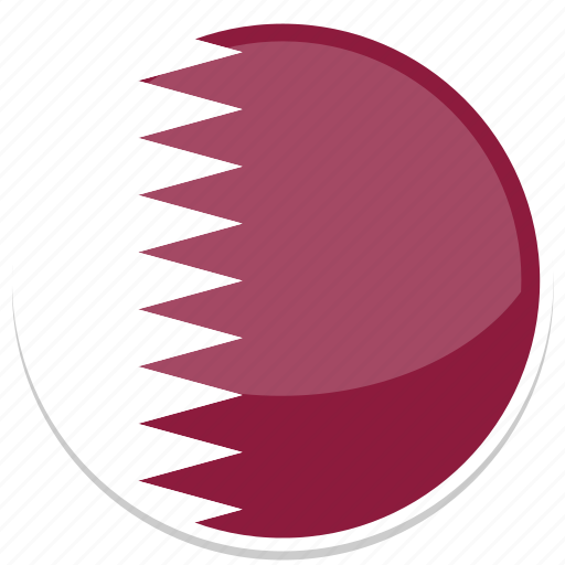 Qatar, flag, flags, nation, world, national, country icon - Download on Iconfinder