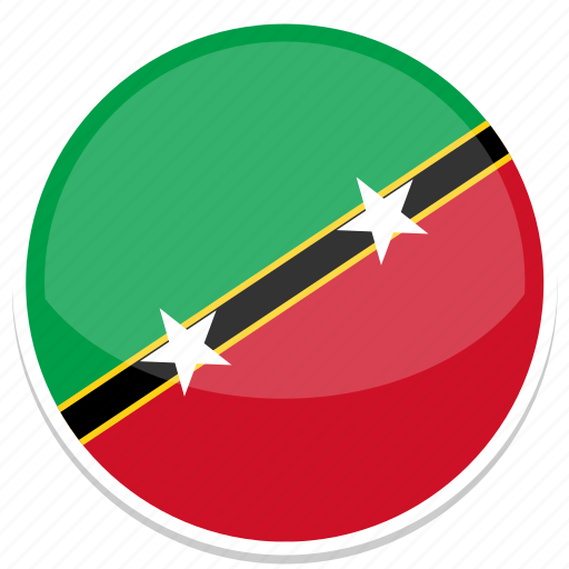 And, saint, nevis, kitts, flag, country, nation icon - Download on Iconfinder