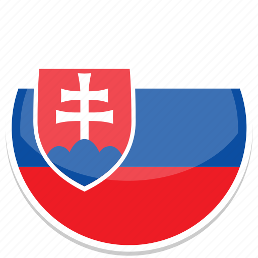 Slovakia, flag, flags, country, world, nation, national icon - Download on Iconfinder