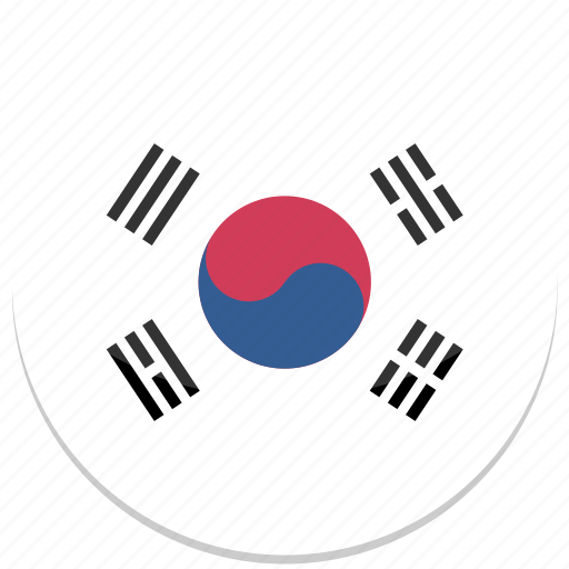 Korea, south, flag, country, nation, world, flags icon - Download on Iconfinder