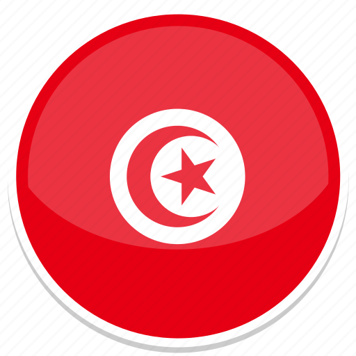 Tunisia, flag, flags, nation, world, national, country icon - Download on Iconfinder
